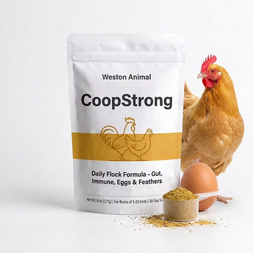 CoopStrong | All-in-One Flock Supplement for Backyard Chickens