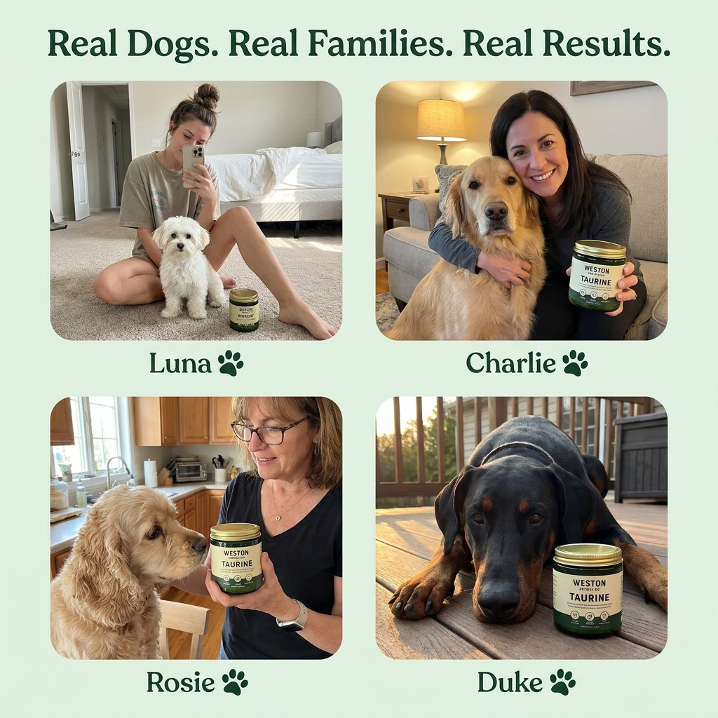 Taurine for Dogs | Heart, Vision & Immune Support Powder