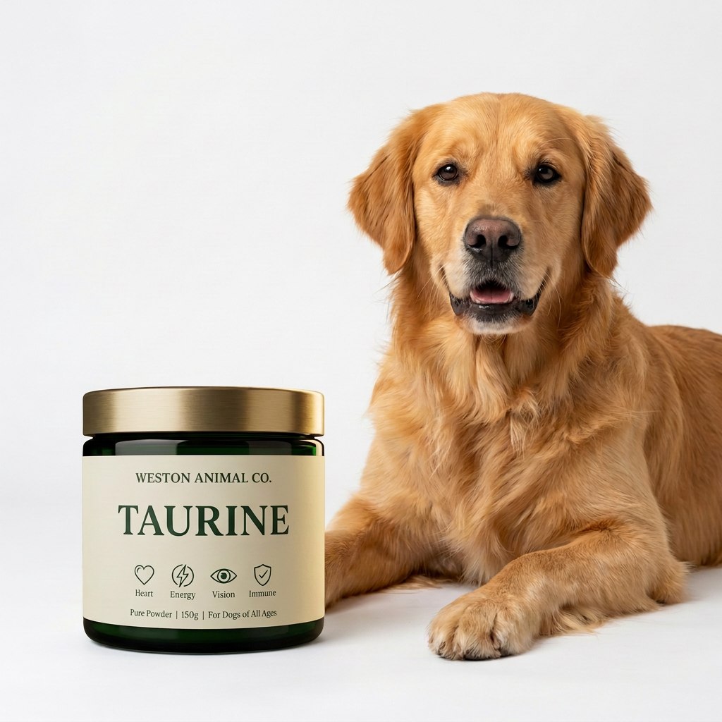 Taurine for Dogs | Heart, Vision & Immune Support Powder