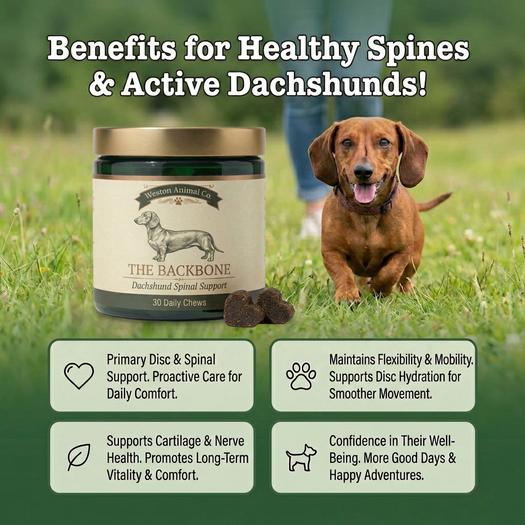 Dachshund Back Bone Soft Chews