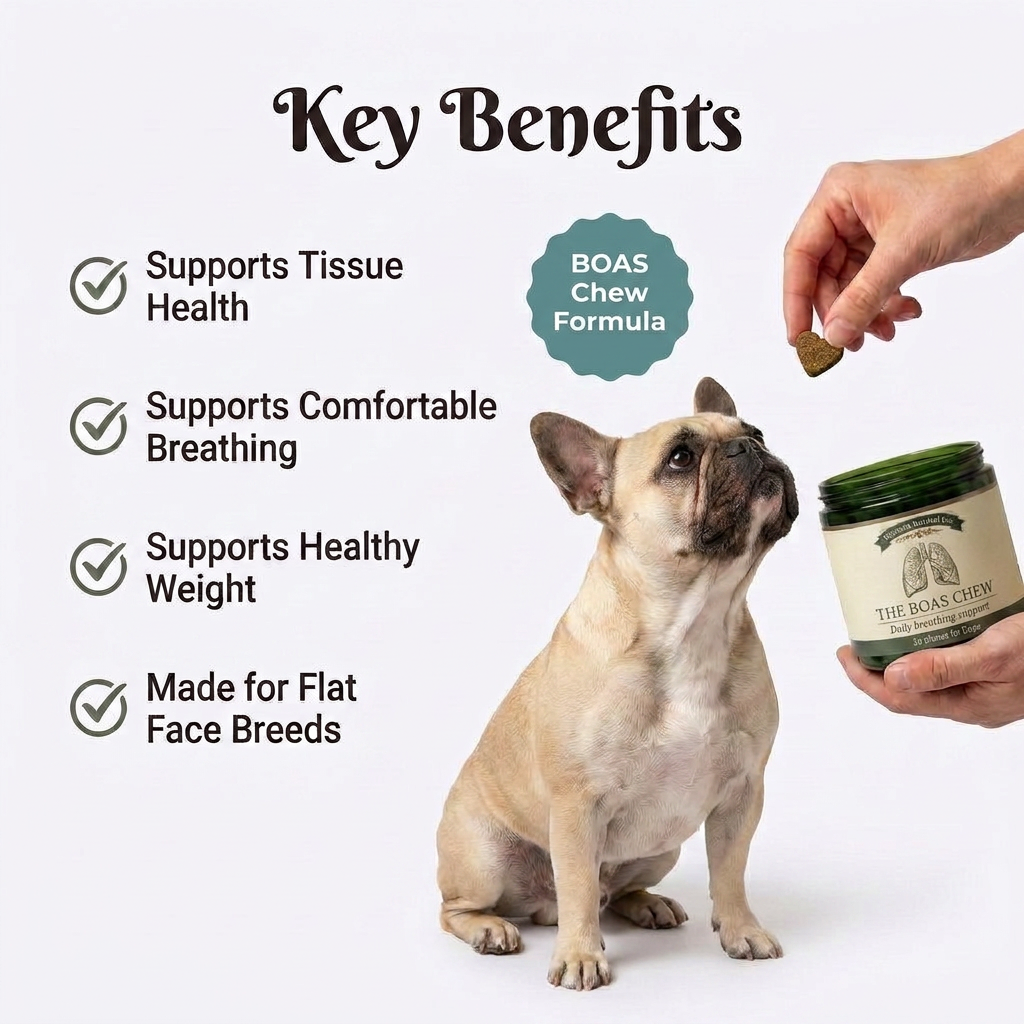 Breathing Support Chews for Frenchies with BOAS