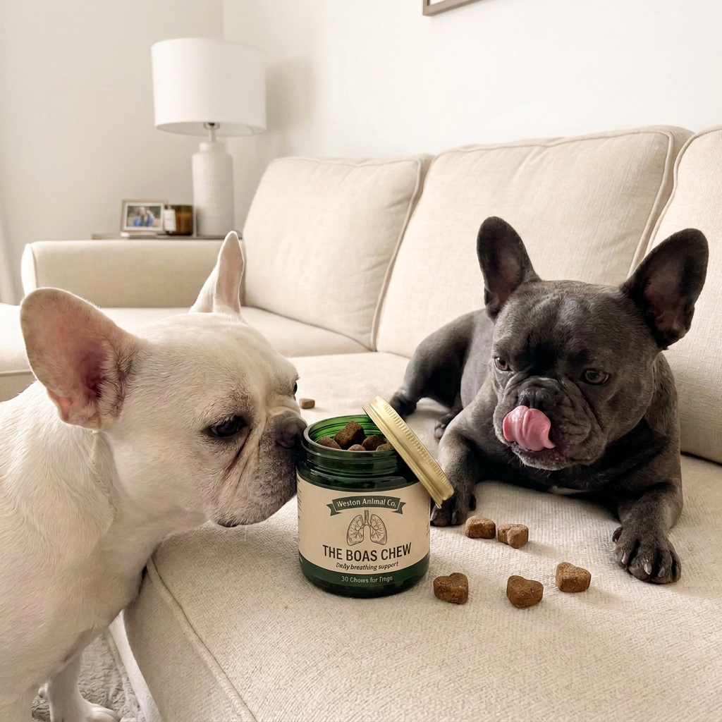 Breathing Support Chews for Frenchies with BOAS