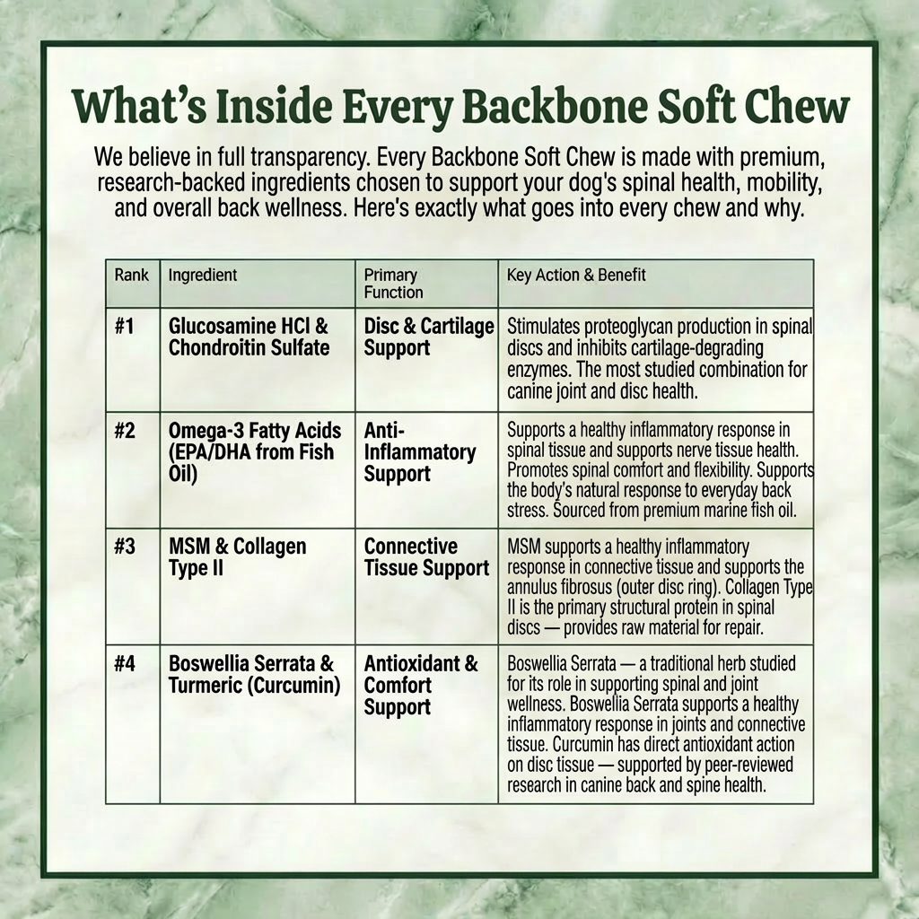 Back Bone Soft Chews
