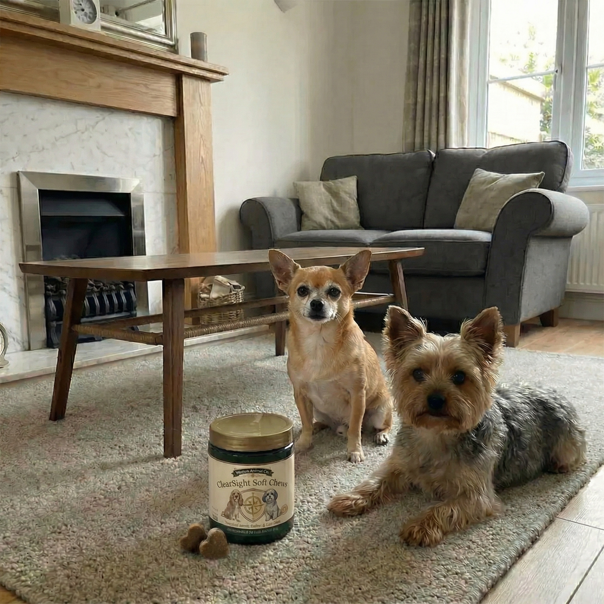 Daily Vision Support for Senior Dogs